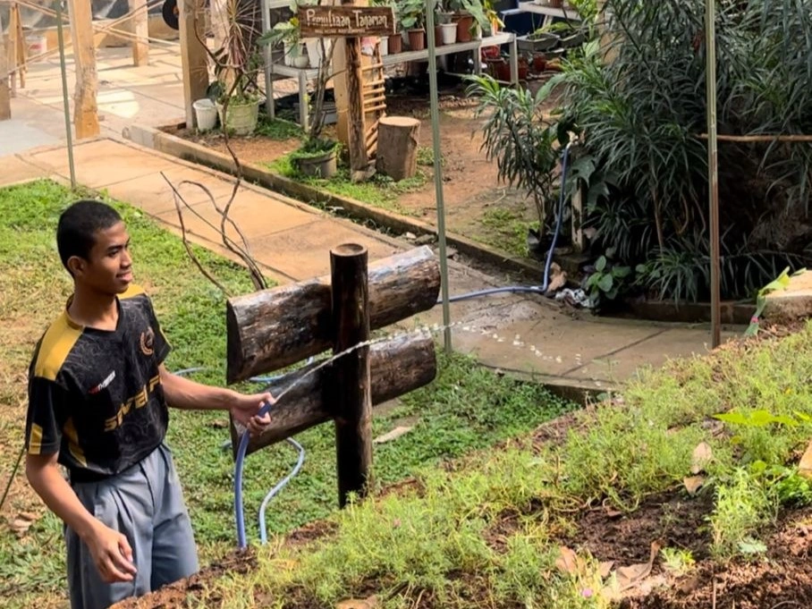 Penyiraman Tanaman