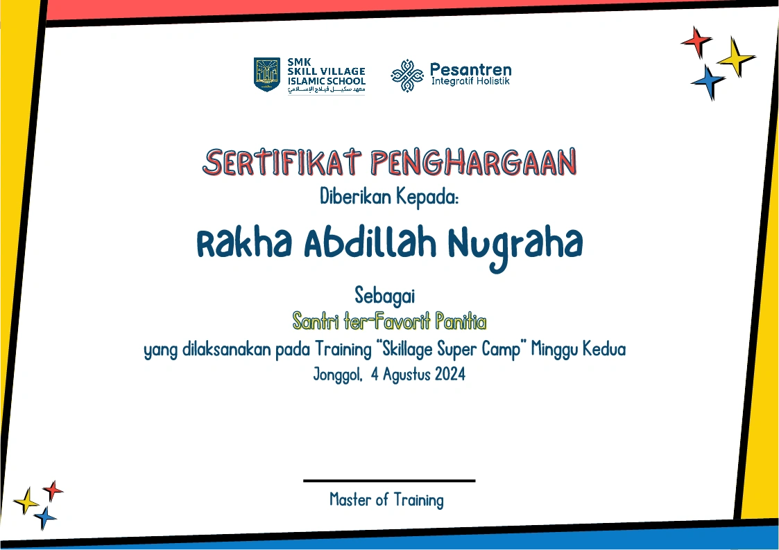 Sertifikasi Keahlian Terapan